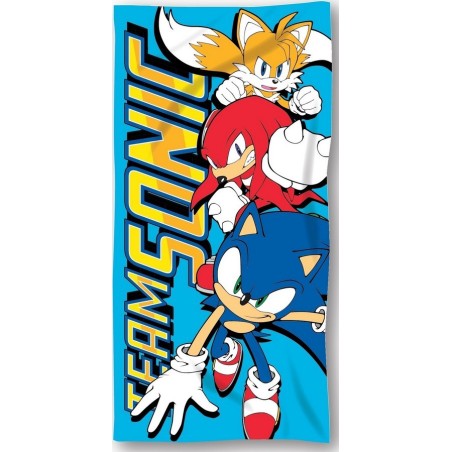 Drap de plage Sonic - Vente grossiste.fr