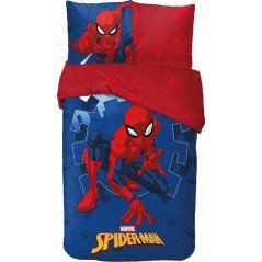 Set copripiumino Spider-Man in cotone - vente grossiste.fr