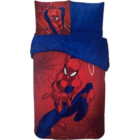 Juego de funda nórdica Spider-Man en algodón - vente-grossiste.fr