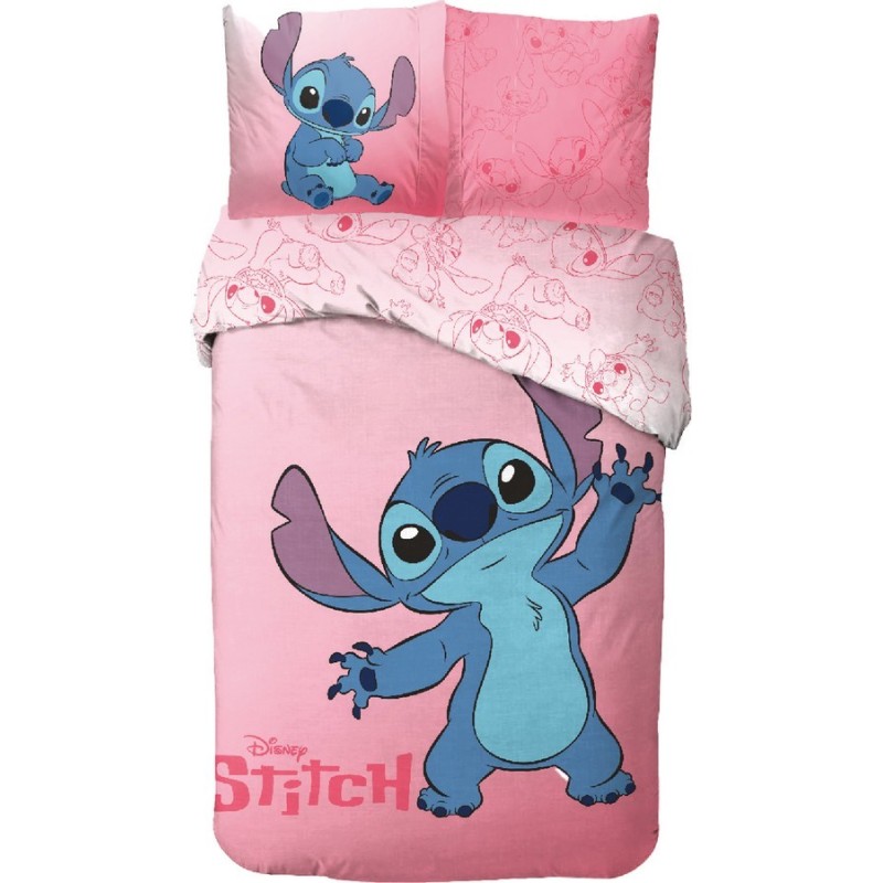 Stitch duvet cover set In cotton, New discount.com, Nouveautés chez...