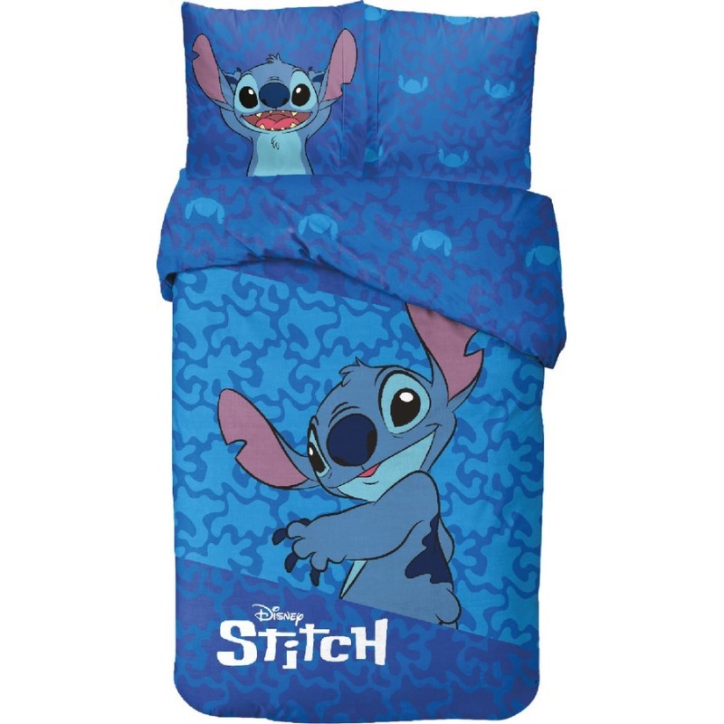 Parure housse de couette Lilo and Stitch En coton - New discount.com
