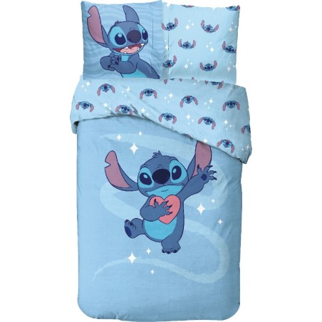 Parure housse de couette Lilo and Stitch Disney En coton - New disc...