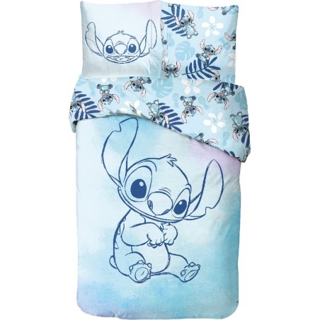 Stitch duvet cover set In cotton, New discount.com, Nouveautés chez...