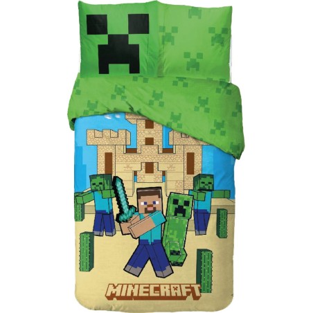Parure de lit Minecraft - housse de couette Minecraft - New discoun...