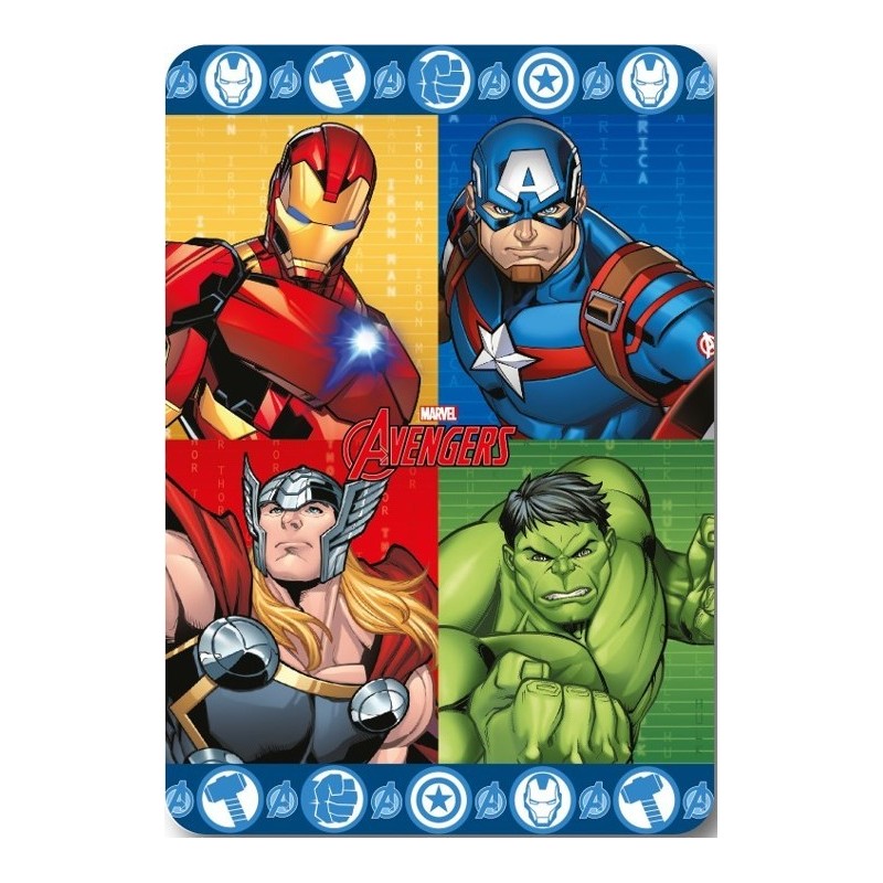 Fleecedeken Avengers Marvel - vente-grossiste.fr