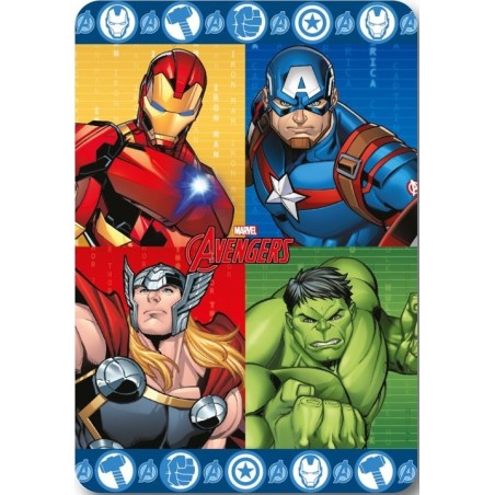 Plaid Avengers Marvel - vente grossiste.fr