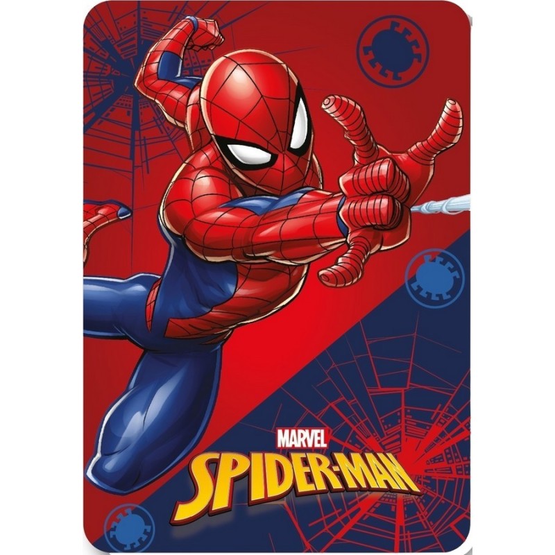 Fleecedeken Spiderman Marvel - vente-grossiste.fr