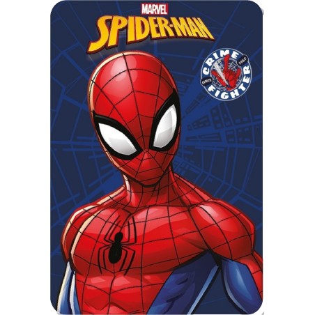 Plaid polaire Spiderman Marvel - Vente grossiste.fr