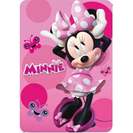 Plaid Polaire Minnie Disney - Vente grossiste.fr