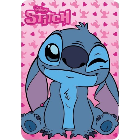 Plaid Polaire Stitch Disney - Vente grossiste.fr
