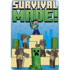 Plaid Minecraft - vente grossiste.fr