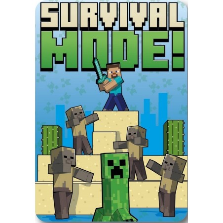 Manta polar Minecraft - vente-grossiste.fr