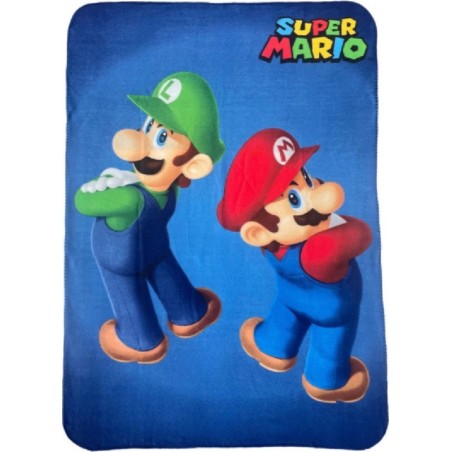 Super Mario Bros Fleece Blanket - vente-grossiste.fr