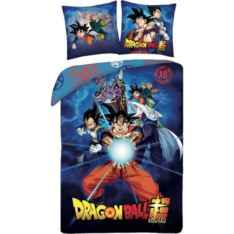 Parure Housse de couette Dragon Ball Z - Vente grossiste.fr