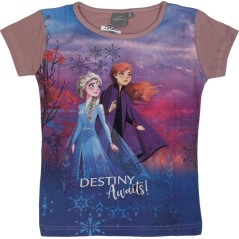 Frozen 2 Disney Kurzarm T-Shirt - vente-grossiste.fr