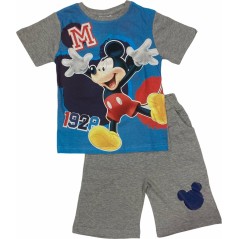 Ensemble T-Shirt + Short Mickey Disney - Vente grossiste.fr