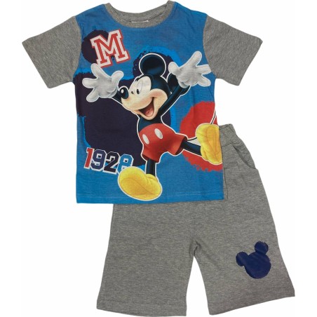 Ensemble T-Shirt + Short Mickey Disney - Vente grossiste.fr