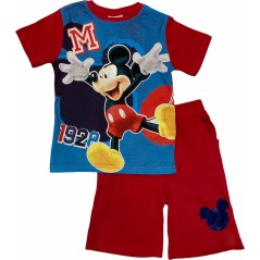 Ensemble T-Shirt + Short Mickey Disney - Vente grossiste.fr