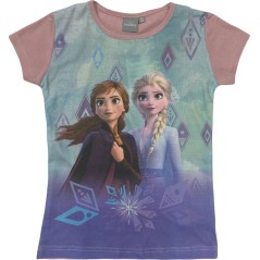 Frozen 2 Disney Kurzarm T-Shirt - vente-grossiste.fr