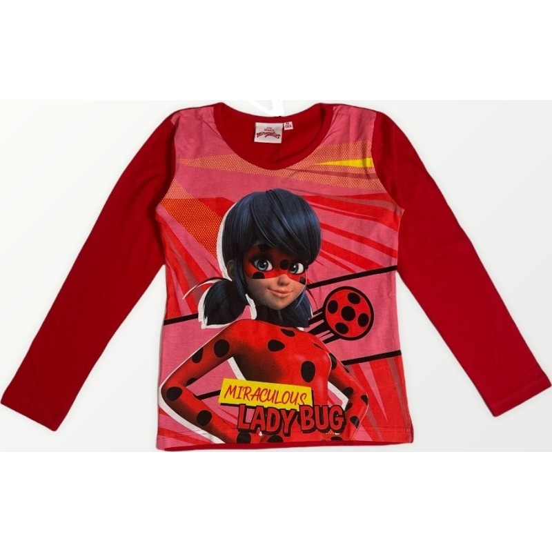 T-shirt manches Longues Miraculous - LadyBug - New discount.com