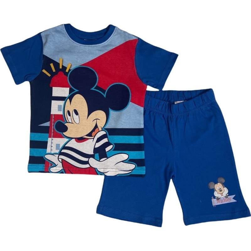 Set T-Shirt + Shorts Mickey Mouse Disney - vente-grossiste.fr