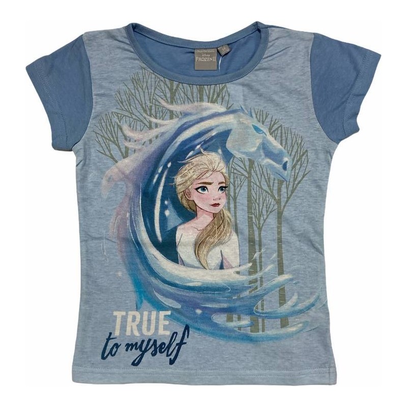 Maglietta Frozen 2 Disney a maniche corte - vente grossiste.fr