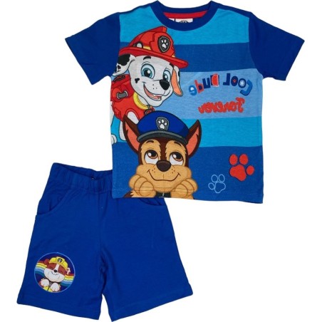 Ensemble T-shirt Paw Patrol + Short Paw Patrol