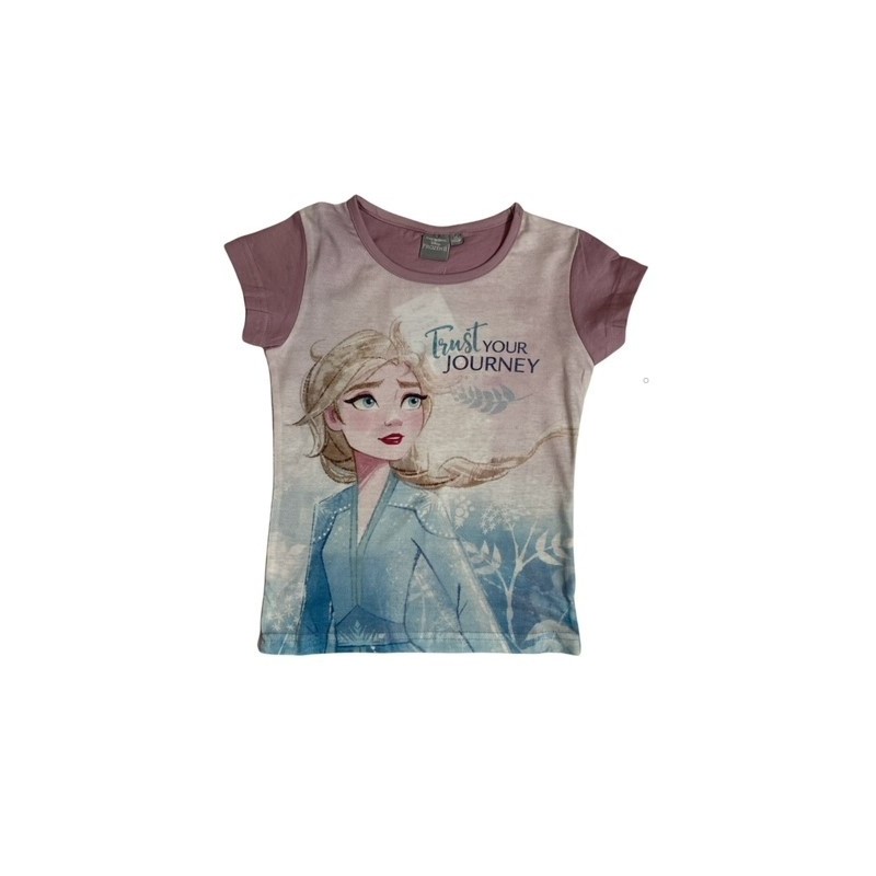 Frozen 2 Disney Short Sleeve T-Shirt - vente-grossiste.fr