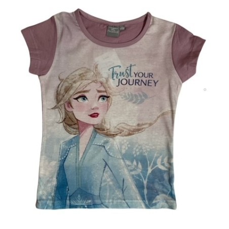 Frozen 2 Disney Kurzarm T-Shirt - vente-grossiste.fr