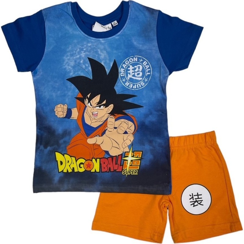 Ensemble T-Shirt avec Short Dragon Ball Super - Vente grossiste.fr
