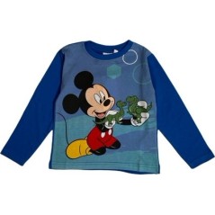 T-shirt a maniche lunghe Mickey Disney - vente grossiste.fr