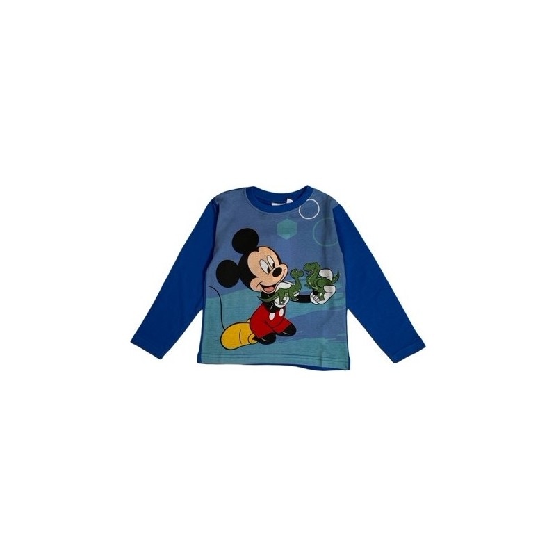 T-shirt a maniche lunghe Mickey Disney - vente grossiste.fr