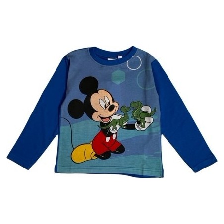 T-shirt a maniche lunghe Mickey Disney - vente grossiste.fr