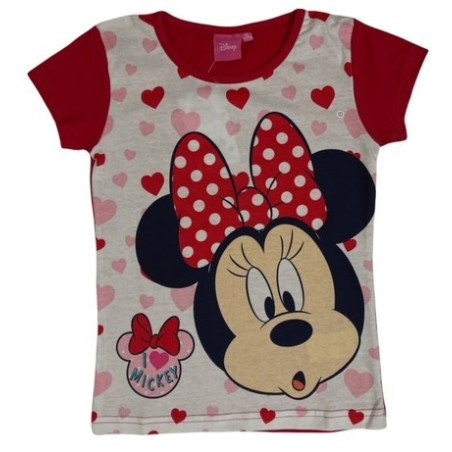 Maglietta Minnie Disney a maniche corte - vente grossiste.fr