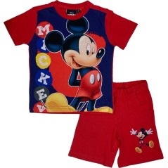 Ensemble T-Shirt + Short Mickey Disney - Vente grossiste.fr