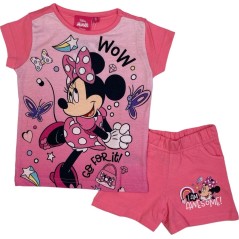 Ensemble T-Shirt avec Short Minnie Disney - Vente grossiste.fr