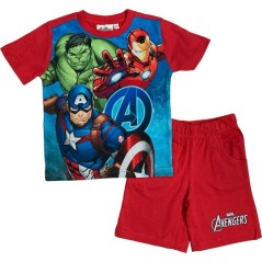 Ensemble T-shirt avec Short Avengers Marvel - Vente grossiste.fr