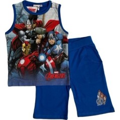 Avengers Marvel T-Shirt + Kurzes Set - vente-grossiste.fr