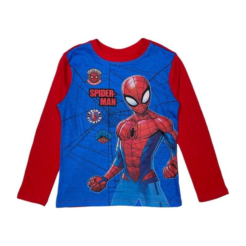 Spiderman marvel Langarm T-Shirt - vente-grossiste.fr