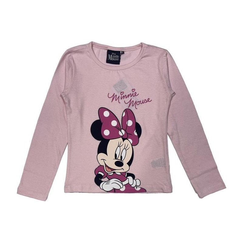T-shirt a maniche lunghe Minnie Disney - vente grossiste.fr