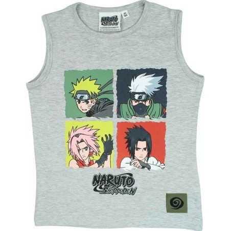 Maglietta smanicata naruto - vente grossiste.fr