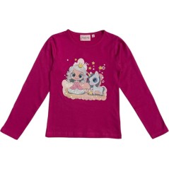 T-shirt a maniche lunghe Unicorn - vente grossiste.fr