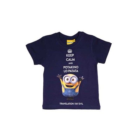 T-shirt manches courtes Minions 961-827 - Vente grossiste.fr