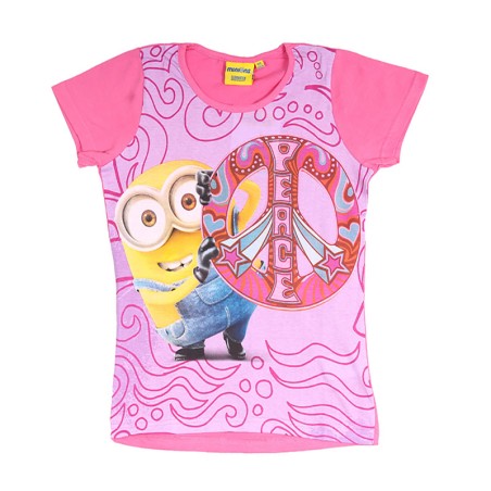T-shirt manches courtes Minions - Vente grossiste.fr