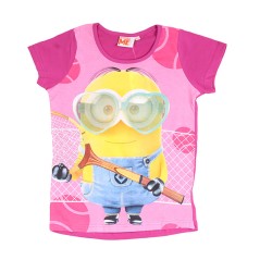 T-shirt manica corta Minion - vente grossiste.fr