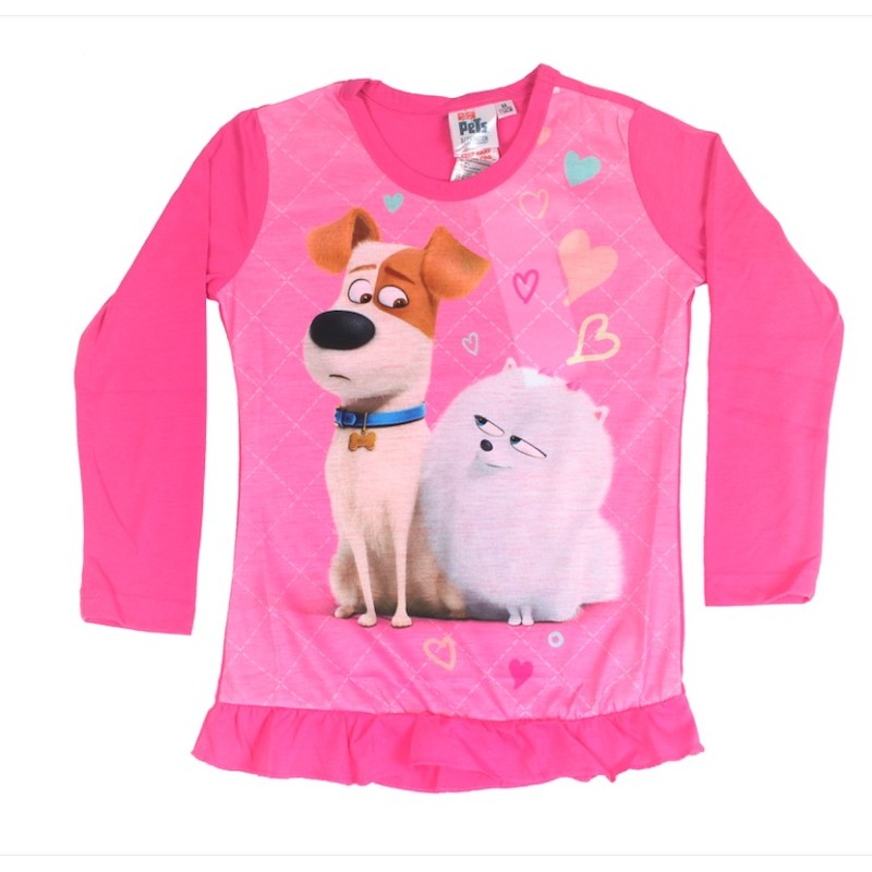 Langärmliges T-Shirt Wie Tiere - vente-grossiste.fr