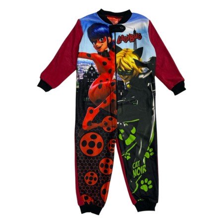 LadyBug fleece onesie - vente-grossiste.fr