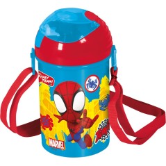 Spider-man automatic bottle Marvel 450 ML, SYSTEM Anti-drip system ...