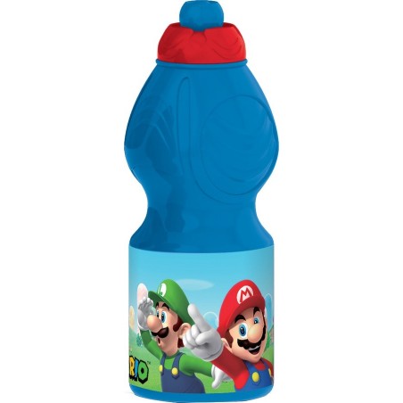 Gourde Sport Super Mario 400 ML - Vente grossiste.fr