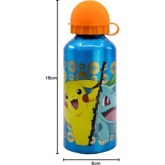 Botella de aluminio Pokémon 400 ML - vente-grossiste.fr